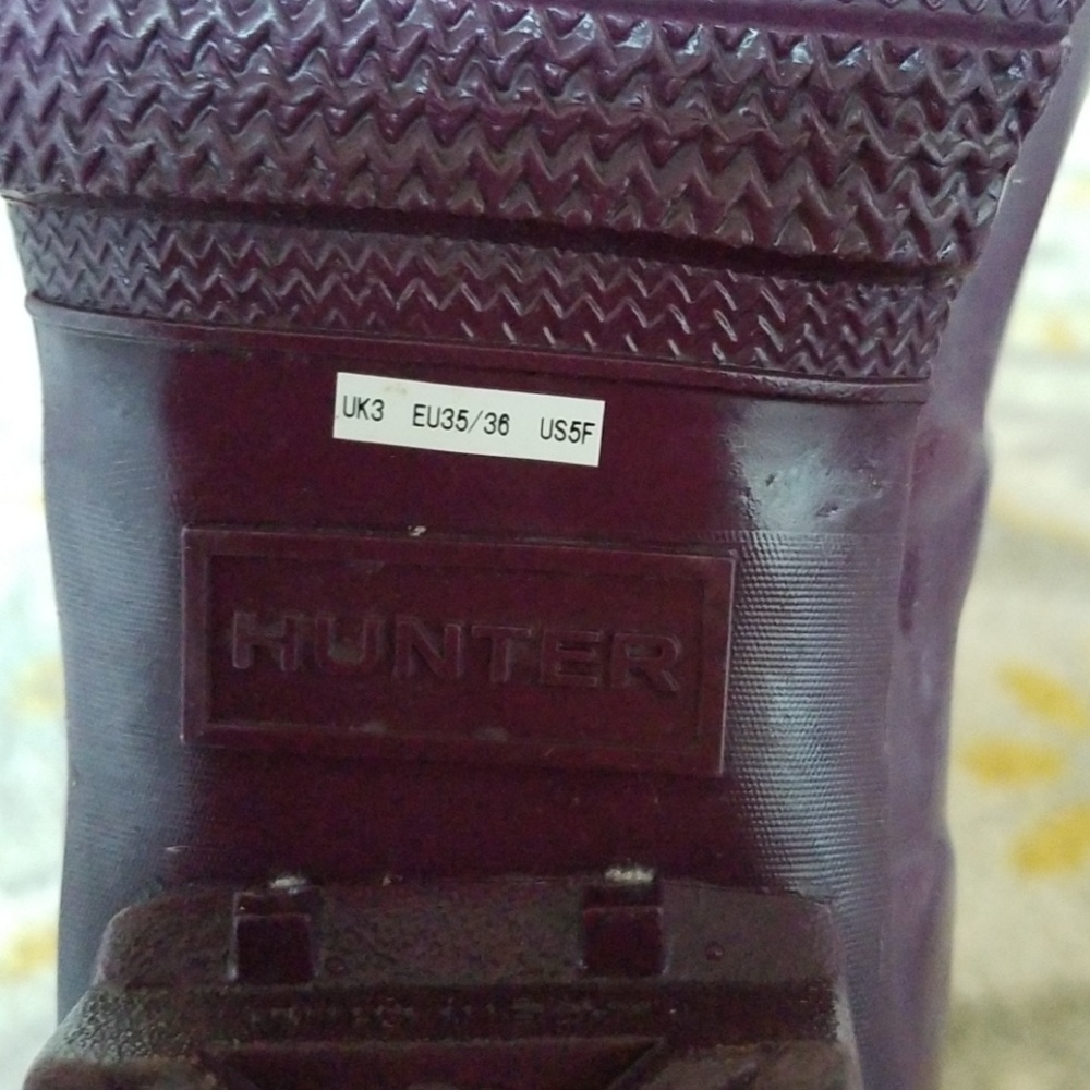 Hunter rain boots #clk - Picture 7 of 7